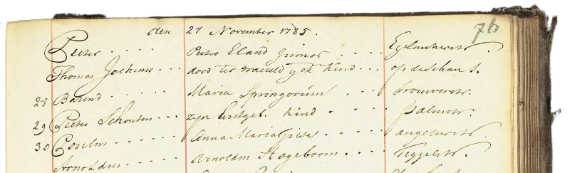 overlijdensregistratie johanna maria springorum