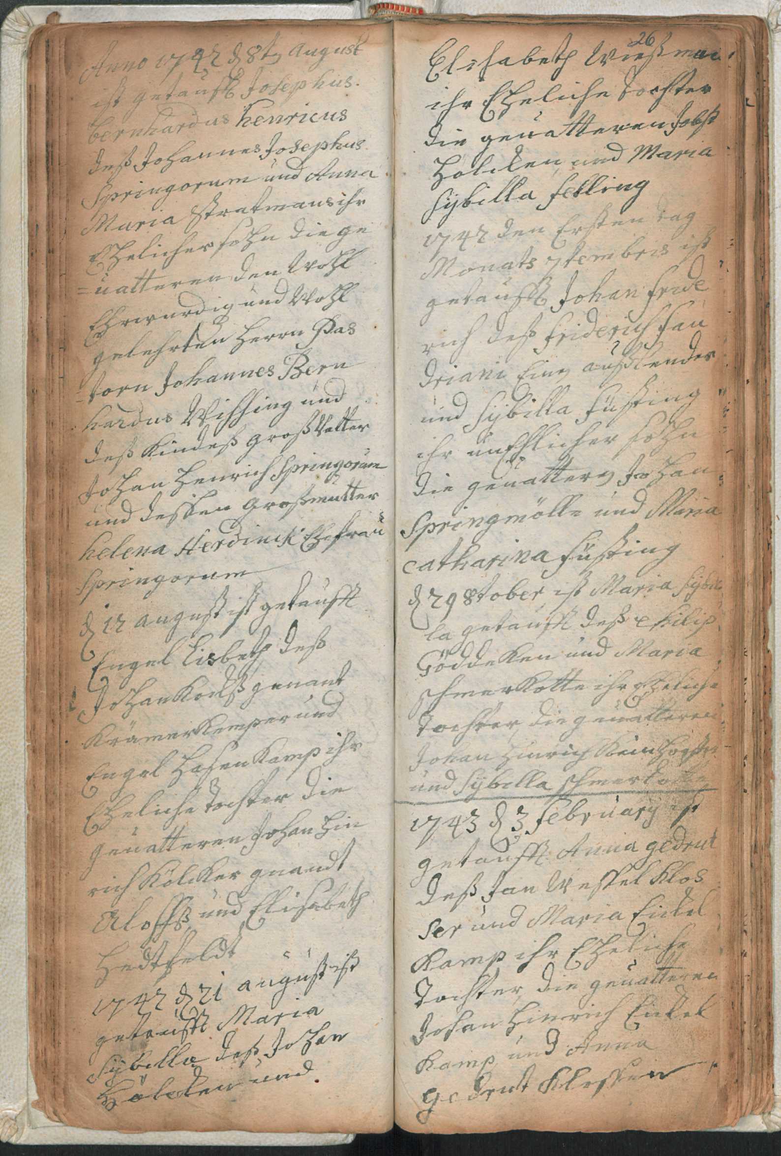 Baptism record Baptism record